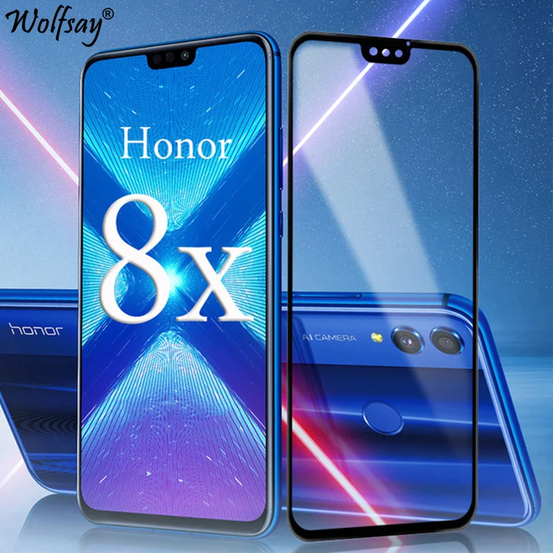 Защитное стекло закаленное для Huawei Honor 8X|Защитные стёкла и плёнки телефонов| |