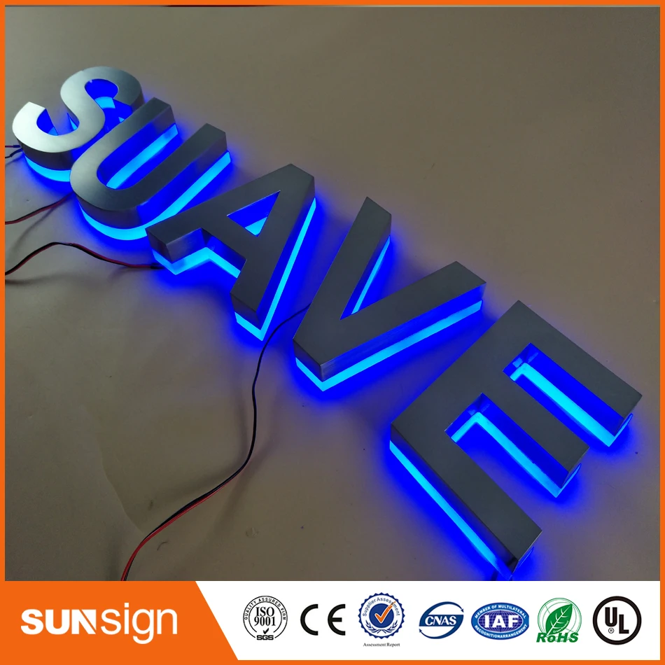 Горячая Распродажа diy led подсветка канала буквы с подсветкой знаки|backlit signs|backlit