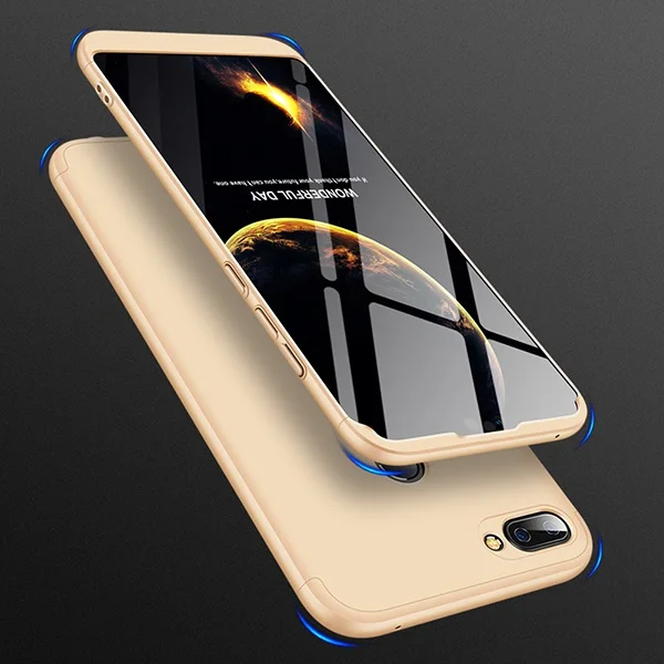 Gold Для huawei Nova 2 Чехол Nova 2 Plus Nova 2i чехол твердая задняя крышка 360 полный защитный чехол для huawei mate 20 Lite 10 Lite Fundas - Цвет: Gold