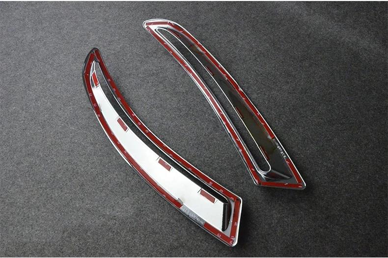 Аксессуары, которые подходят для VW Tiguan 2010-2012 задний противотуманный свет рамка с вырезами автомобиля внешние аксессуары накладка противотуманной фары крышка P178