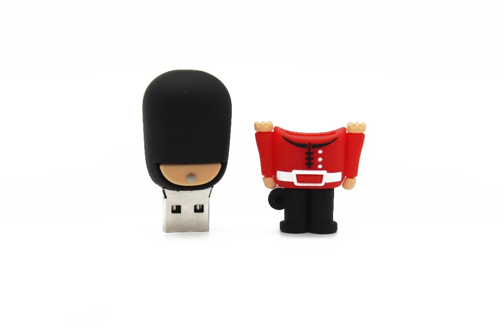 BiNFUL, креативная модель королевской охраны, флеш-накопитель, мультфильм, usb флеш-накопитель, 4 ГБ, 8 ГБ, 16 ГБ, 32 ГБ, 64 ГБ, usb флеш-накопитель, флешка
