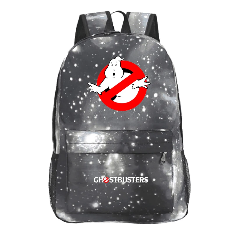 Ghostbuster школьный рюкзак для учеников, мальчиков и девочек, популярный школьный рюкзак с рисунком, красивый рюкзак для подростков - Цвет: 7