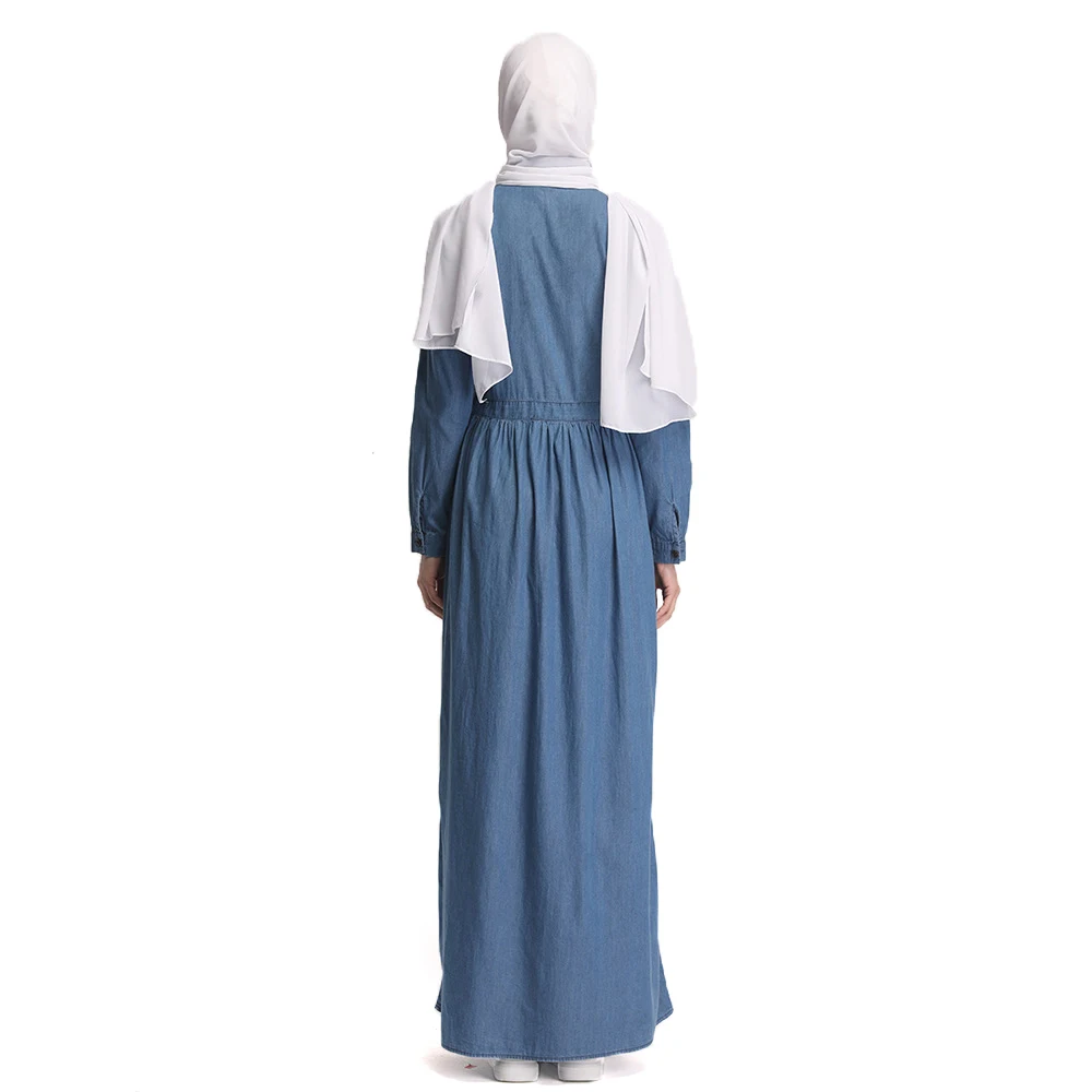 ОАЭ Абая для женщин Повседневное абаи Дубайский Мусульманский платье вышитые