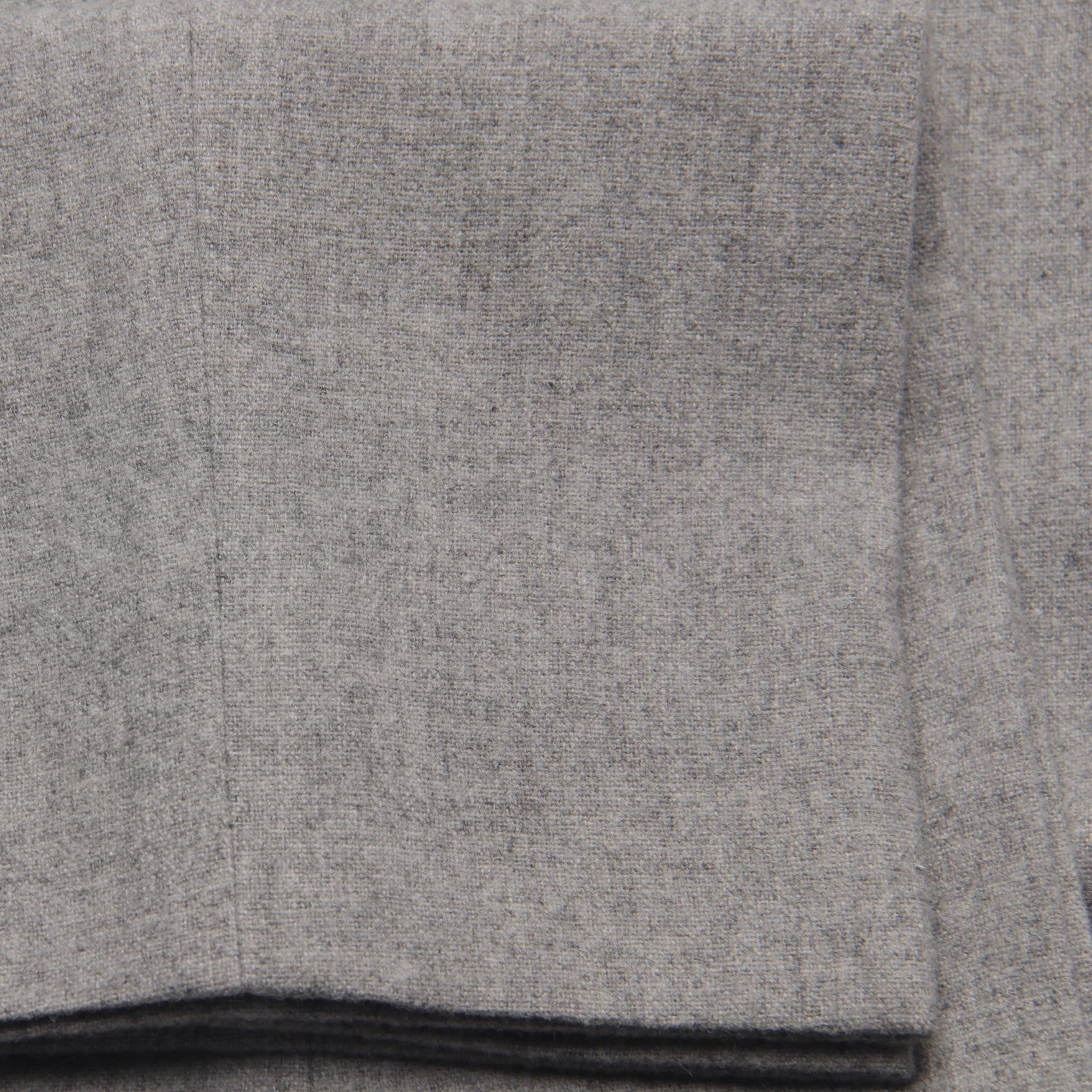 Fashion Grey Flannel Pants Men Slim Fit Business Pants Custom Made Gray Flannel Trousers,Tailored Warm Wool Suit Pants