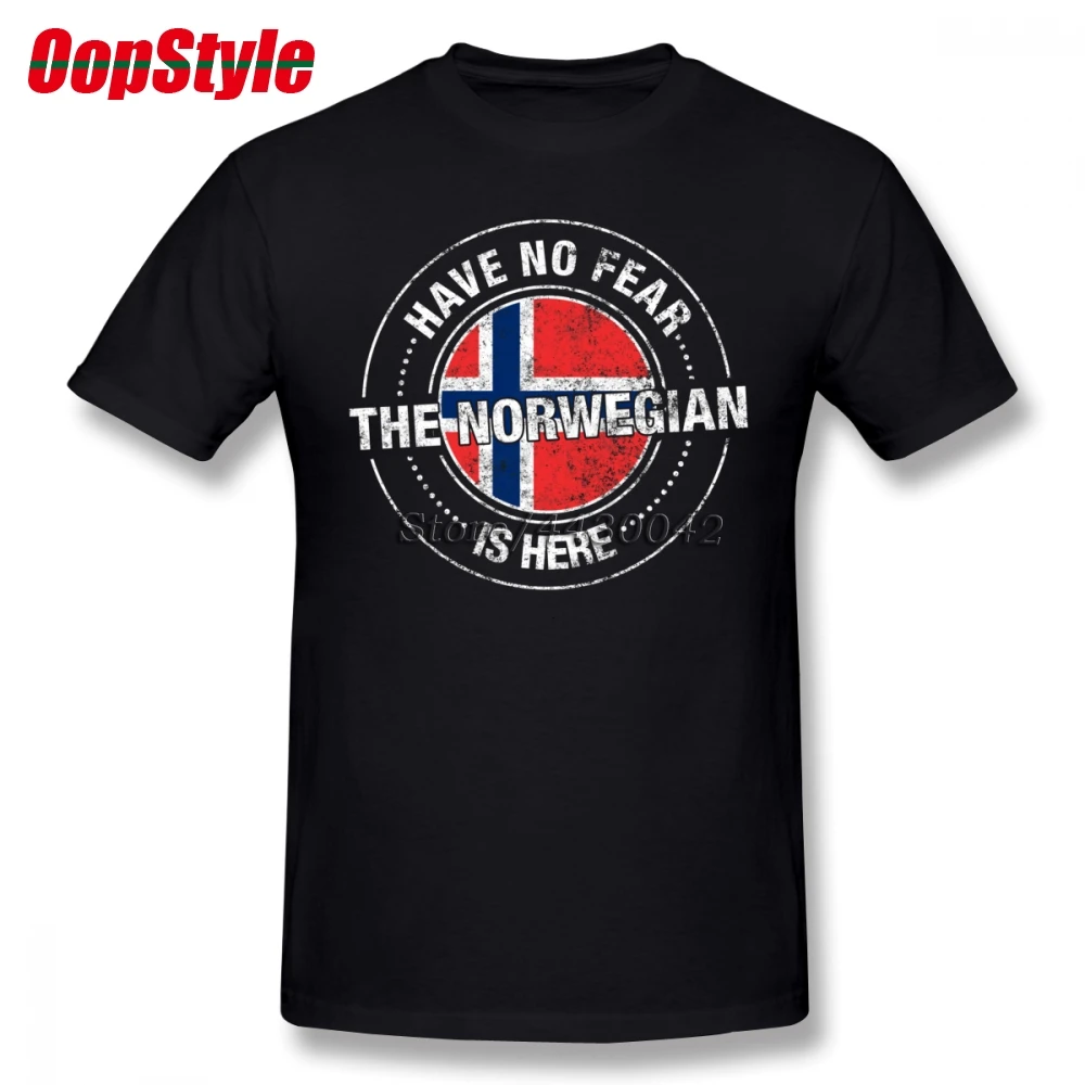 Have No Fear The norwean Is Here футболка с коротким рукавом на заказ мужские футболки топ