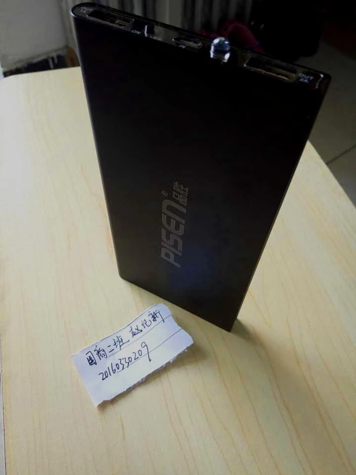 PISEE Dual USB LCD Power Bank внешняя Батарея 18650 Портативное Зарядное Устройство Powerbank ForApple 7