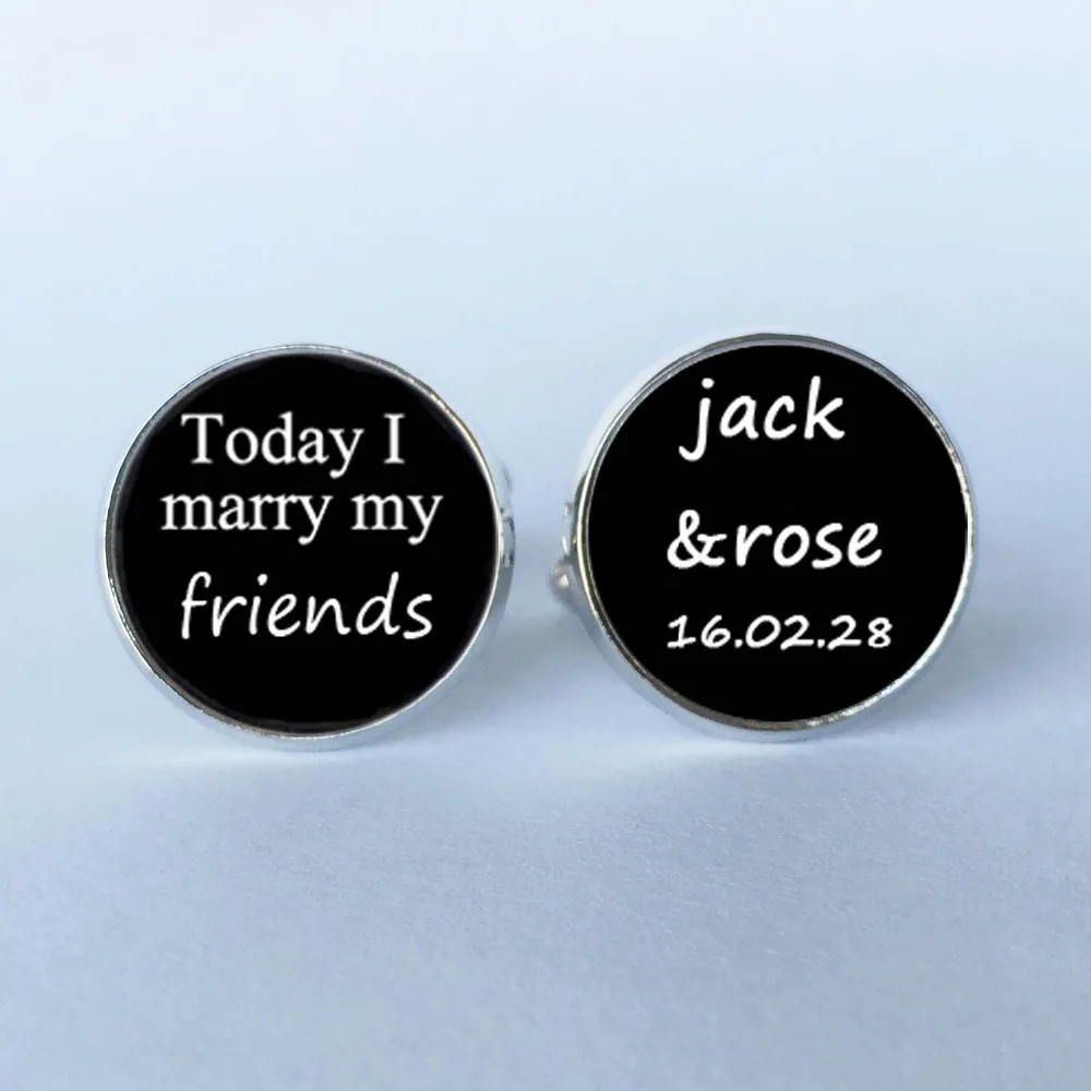 1 пара запонки для запонок жениха|cuff links|wedding cuff linksgroom cufflinks |