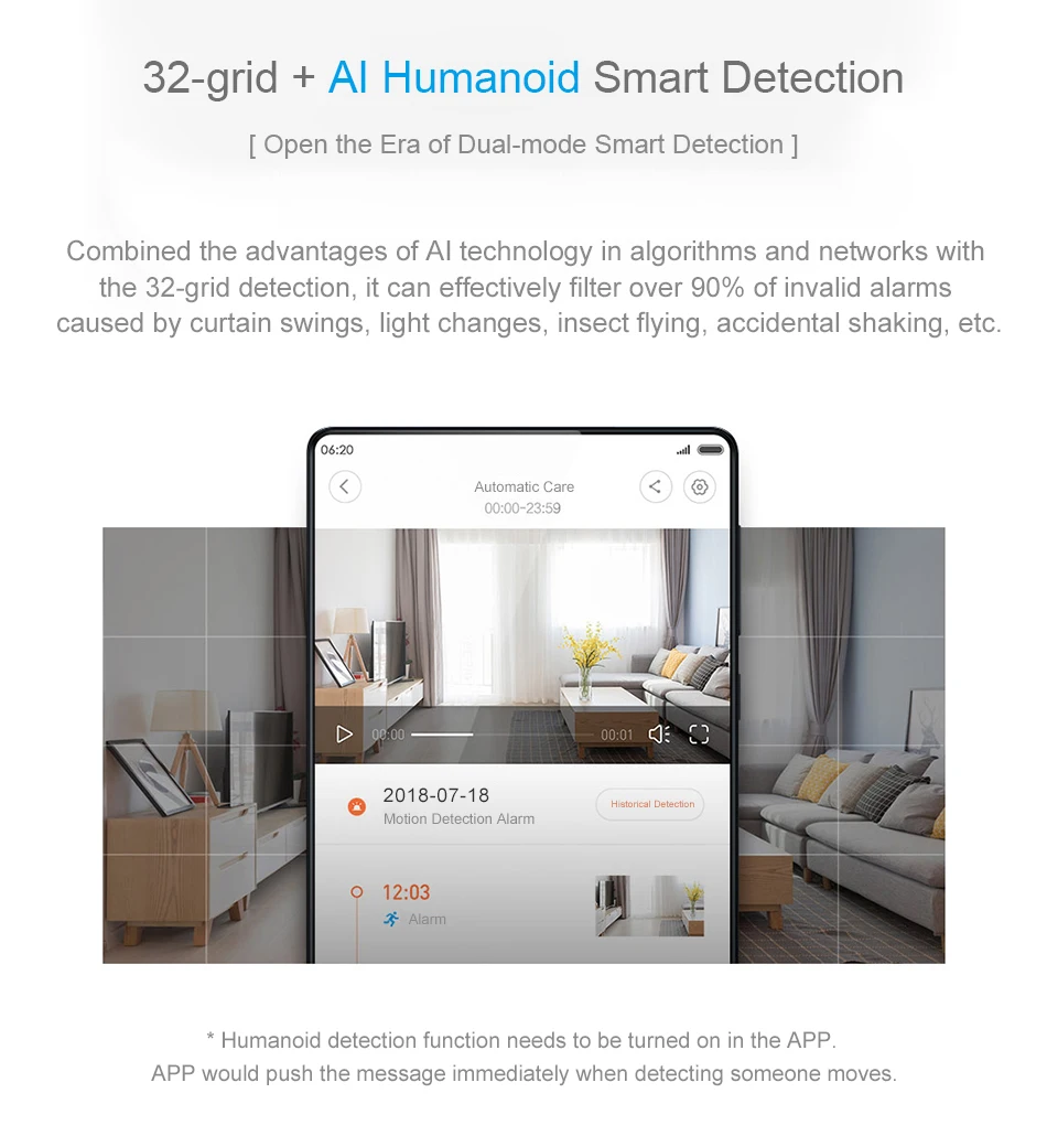 Оригинальный Mi Mijia 1080 P Смарт ip веб-камера 130 градусов 2 4G Wi-Fi 10 м инфракрасное