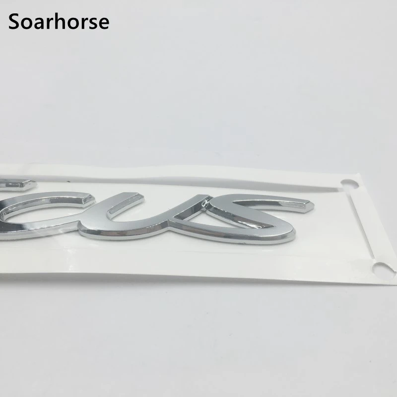 Soarhorse Новый стиль для автомобиля Ford Focus Задняя Крышка багажника хром эмблема