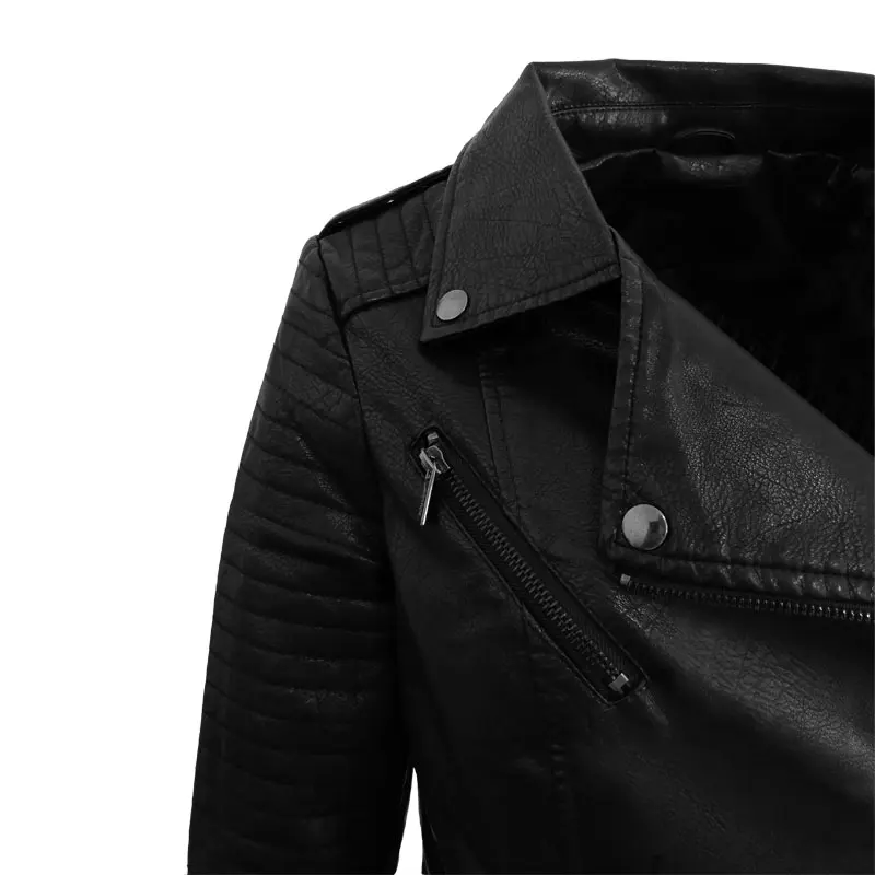 6xl-11xl размера плюс кожаная куртка женское черное пальто Мото куртка больше размера d Блейзер chaqueta mujer jaqueta de couro одежда зеленого цвета
