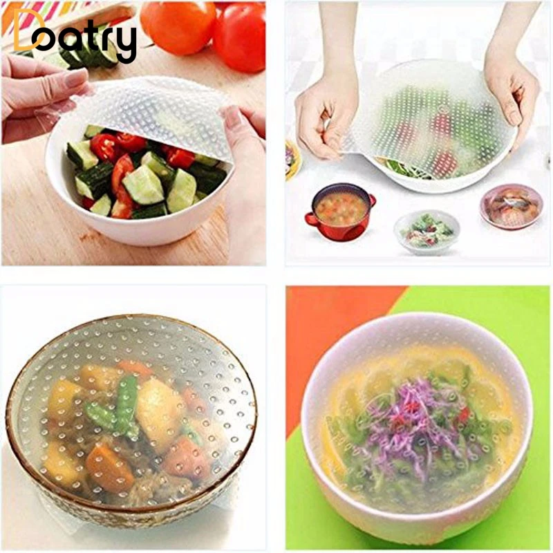 Многоразовая супер палочка силиконовая пищевая упаковка для сохранения