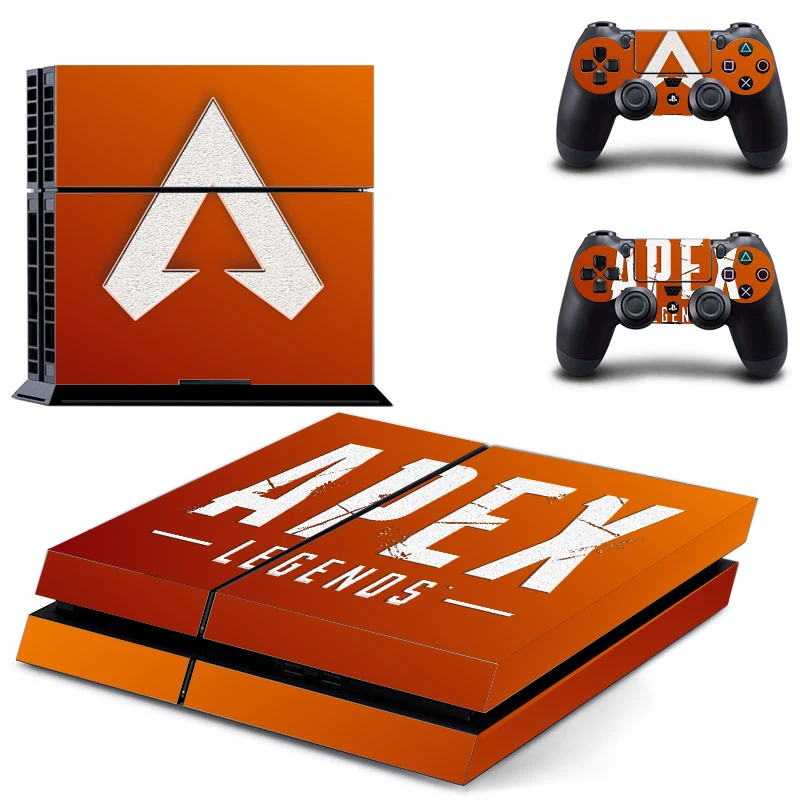 Для Apex Legends для PS4 Виниловая наклейка Playstation 4 консоль + 2 контроллера Аксессуары
