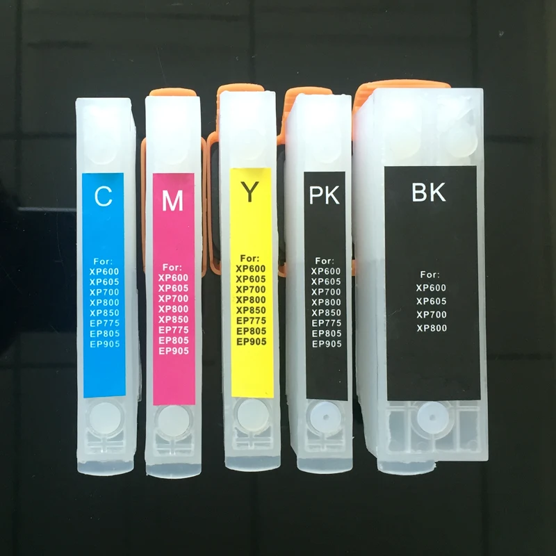 T273 T273XL многоразовый картридж для принтера Epson XP600 XP610 XP625 XP800|ink cartridge|ink cartridge for