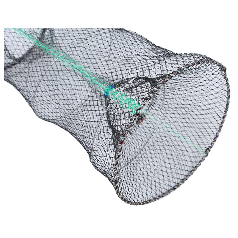 Омар Краб Раки креветки Ловушка клетка рыболовная сеть черный|Рыболовные сети| |