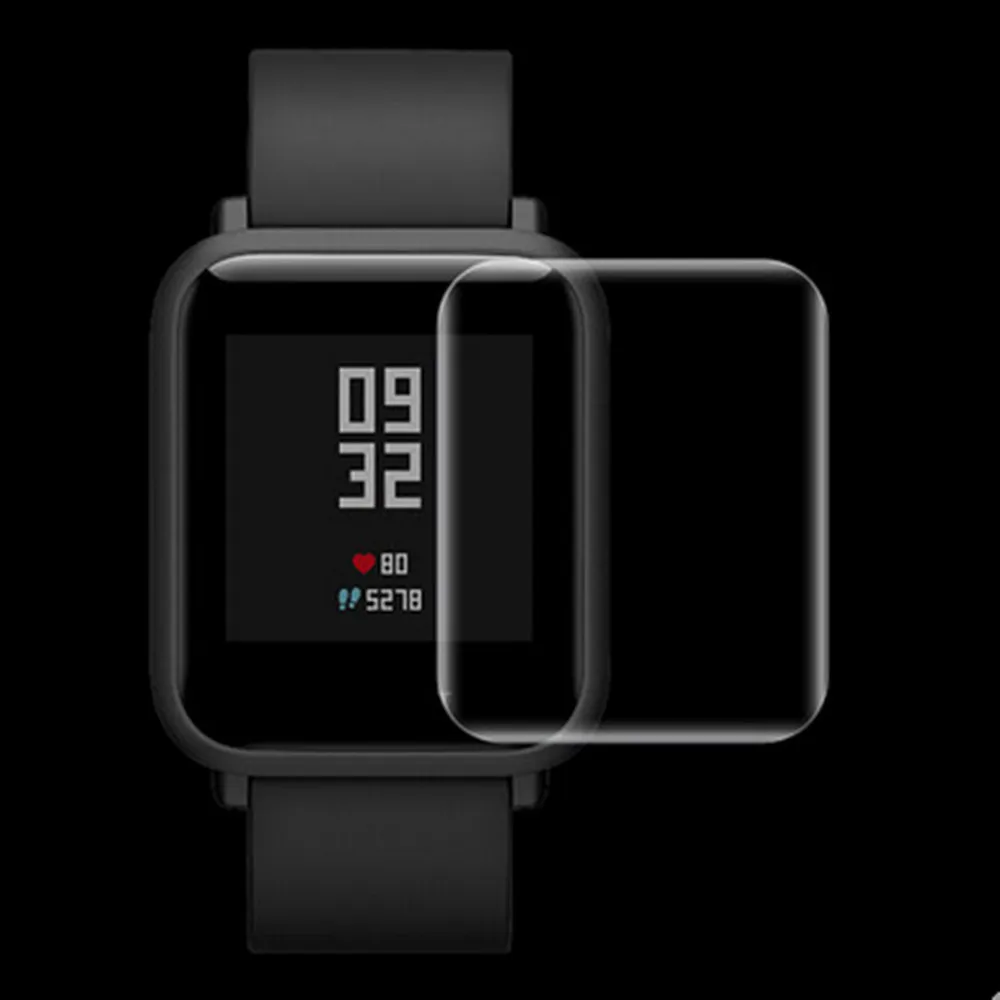 3PCS Scratch-resistant Waterproof HD Thin Screen Protector For Xiaomi Amazfit Sport Smartband 2019 Big Promotion Z30411 | Электроника