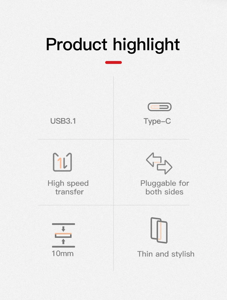 DM FS300 внешний твердотельные накопители 256 GB/512 GB/1 ТБ Портативный SSD Внешний жёсткий диск hdd для ноутбука с Тип C USB 3,1 серый