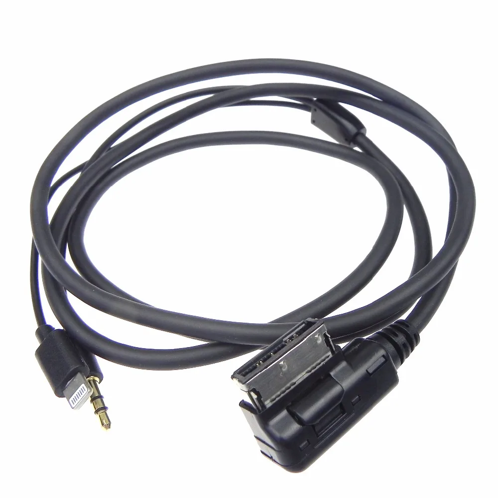 10pcs High Qualty For Audi A3 A4 A5 A6 A8 MDI AMI MMI Music AUX Audio Charging Cable Phone 5 5s 6 cable length 132cm free ship |