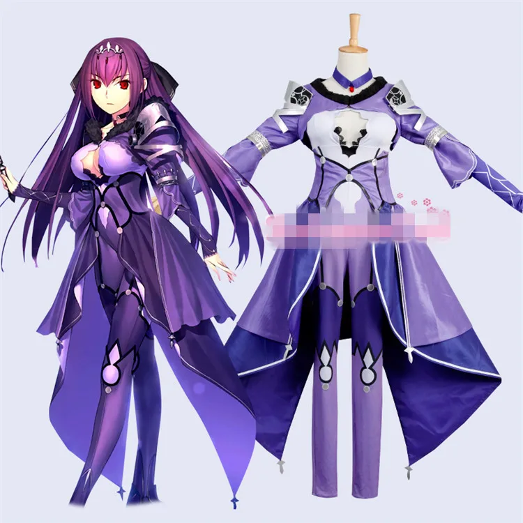 

Scathach FGO2 Cosplay Fate/Grand Order Scathach cosplay costume customized halloween costumes for women gift