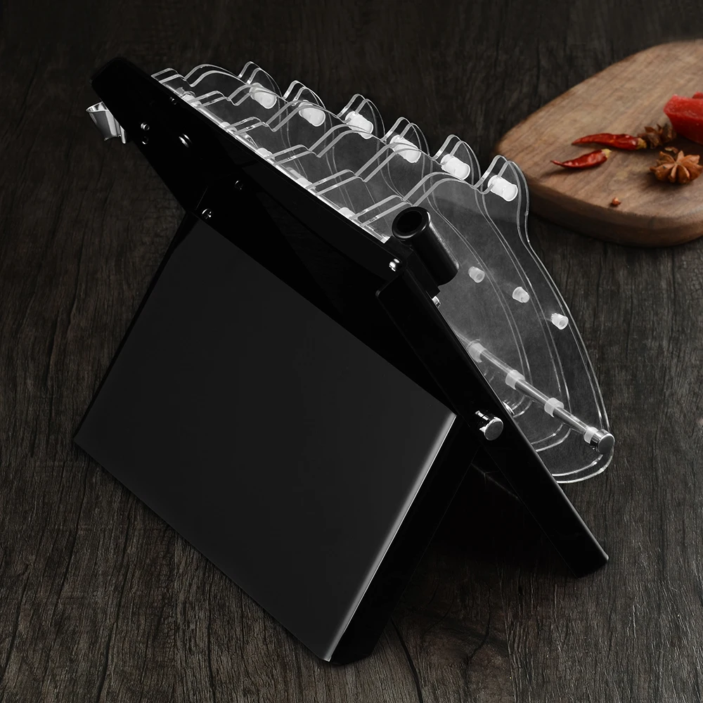 DAMASK подставка для ножей держатель фруктов черный акриловый блок