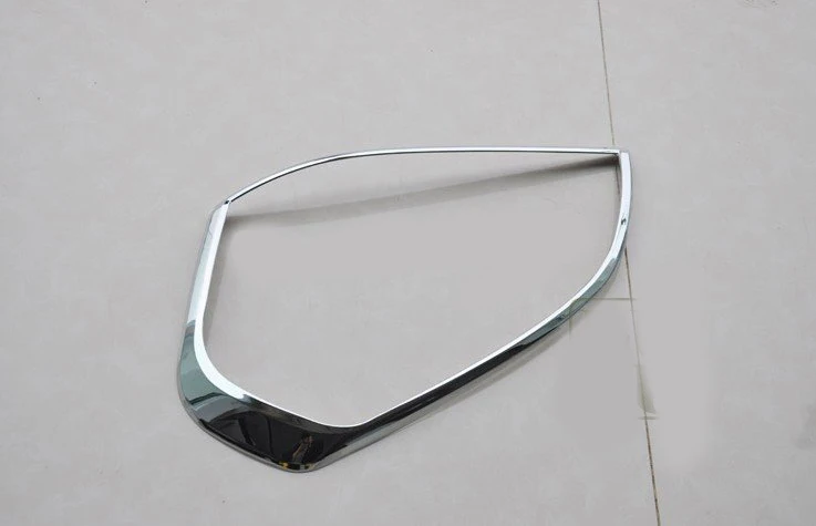 Подходит для HYUNDAI Tucson 2005-2009 ABS Хром Передняя фара Крышка 2 шт