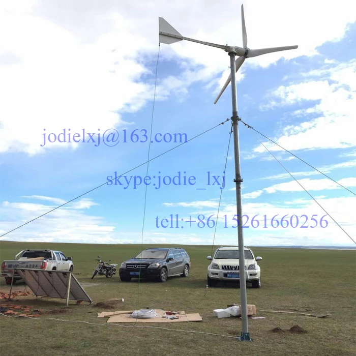 Ветрогенератор для безсетевых гибридных солнечных систем 2 кВт 96 в | Обустройство