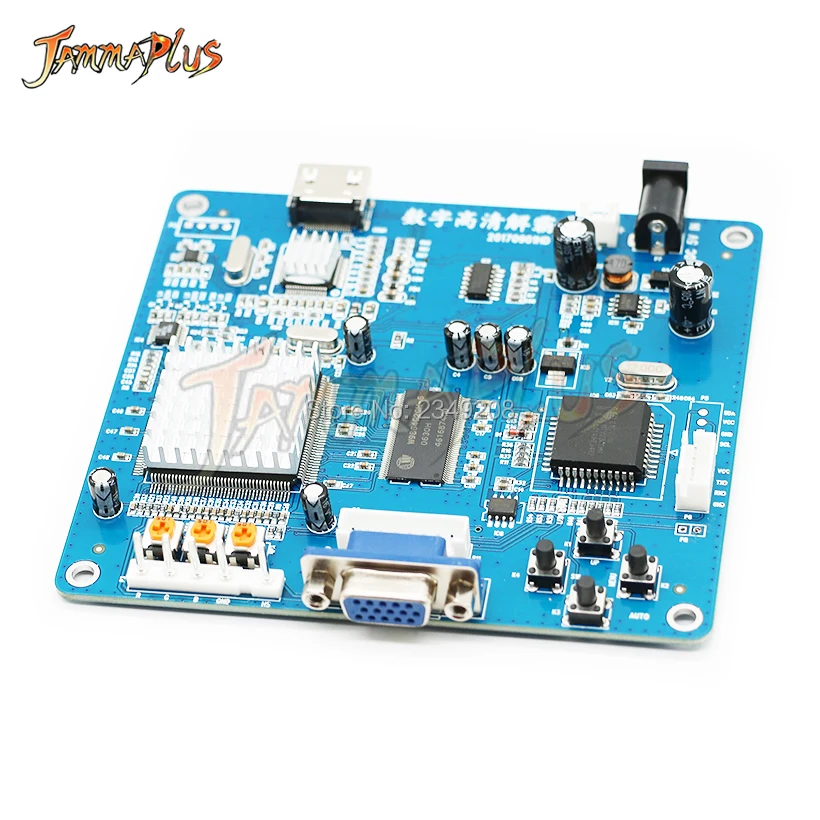 5 шт. VGA/RBGS/RGBSHV к HDMI конвертер аркадная игра видео доска 15 K 24 31K | Спорт и развлечения