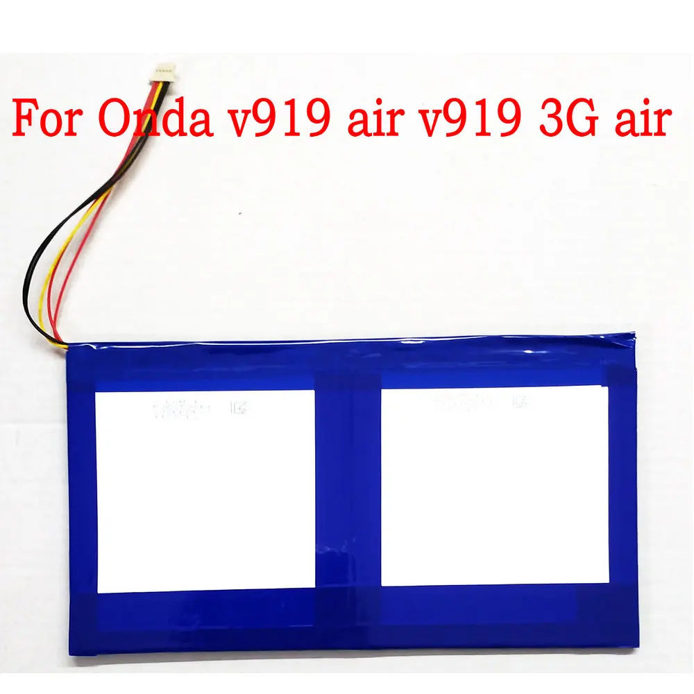 Высококачественный 5 проводной аккумулятор 3 7 В 11000 мАч для Onda V919 air 3G планшетный