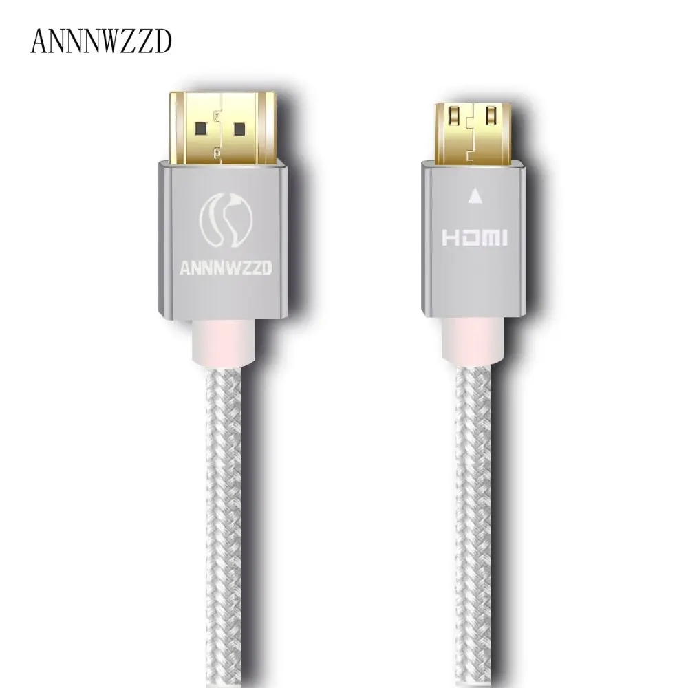 Мини-hdmi-hdmi кабель совместим с HDMI 2.0a/b, 2,0, 1.4a(Ultra HD, 4 K, 3D, Full HD, 1080 p, HDR, ARC, Highspeed