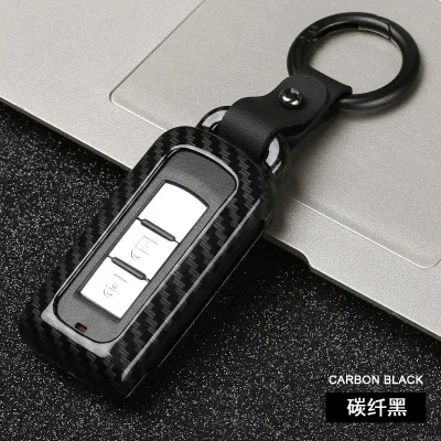 Чехол для автомобильного ключа из цинкового сплава чехол Mitsubishi Outlander Lancer 10 Pajero Sport