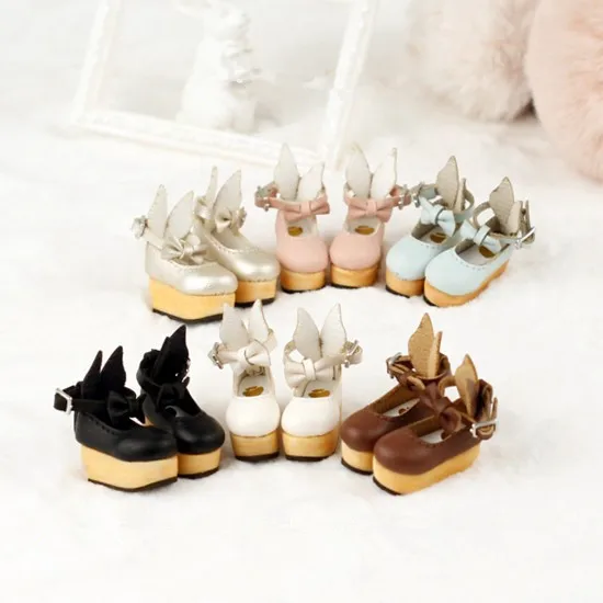 Туфли для кукол Blyth honey rabbit подходит Блит кукла Licca Azone Momoko HOLALA аксессуары