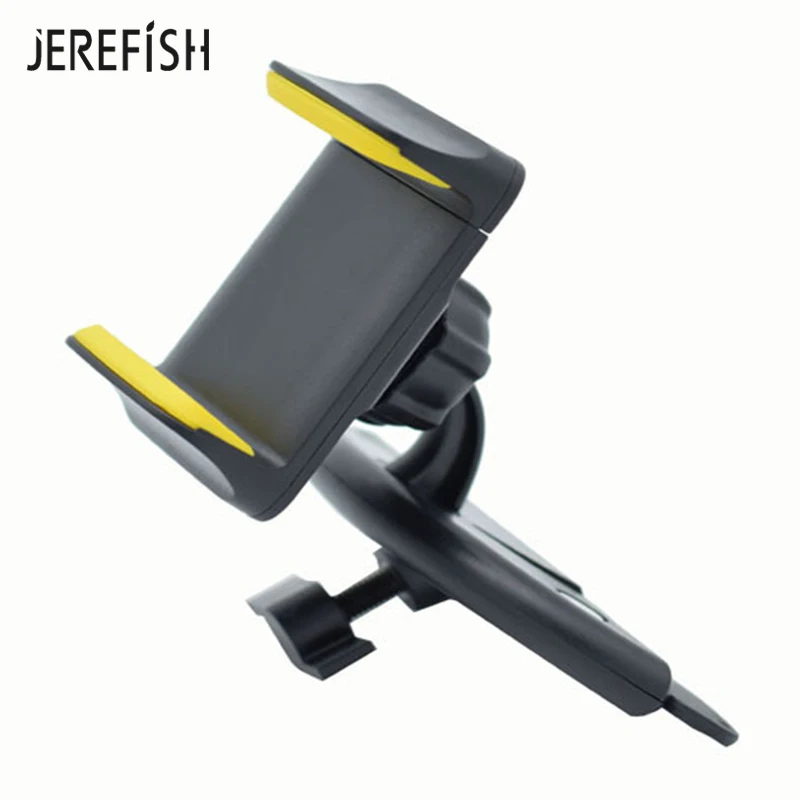 Универсальный автомобильный держатель для телефона JEREFISH с CD-слотом идеально
