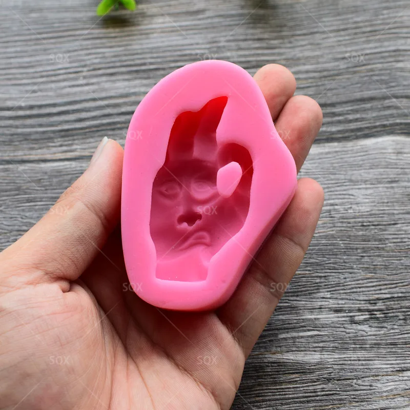 OK форма в виде монстра для Хэллоуина украшение торта из помадки силиконовые