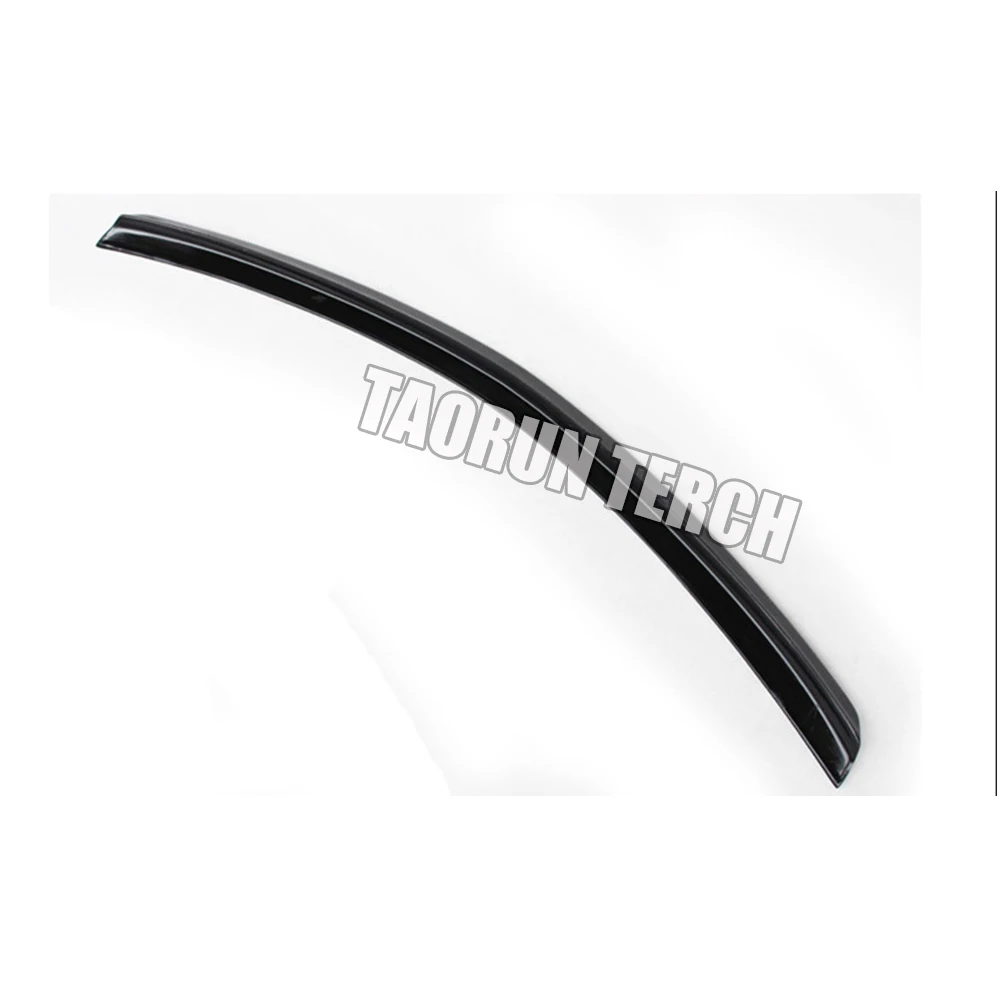 Реальные углеродного волокна задний багажник спойлер для W204 C180 C200 C250 C300 C350 C63 AMG 4