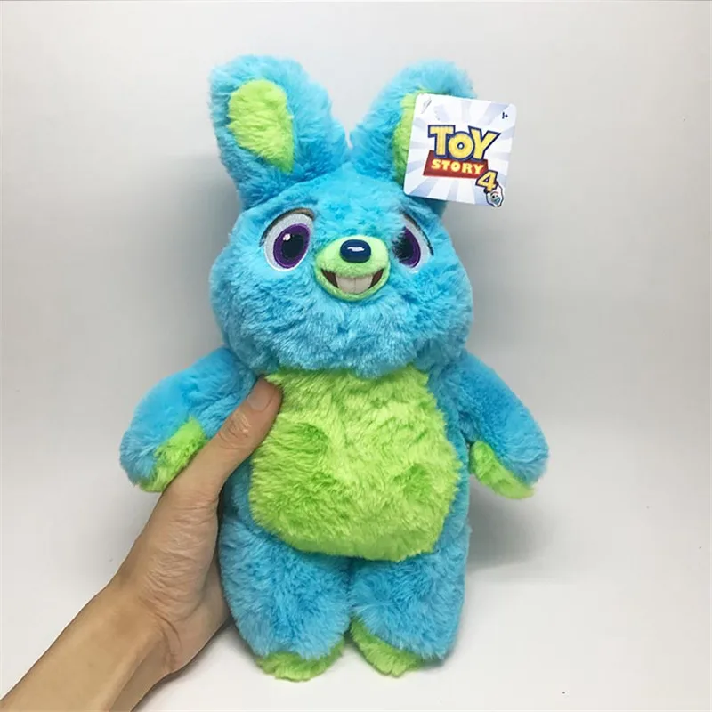 Синий Новая история игрушек 4 плюшевые игрушки куклы 29 см кролик и 18 см Ducky Мягкие плюшевые игрушки пушистый персонаж Фильма - Цвет: Синий