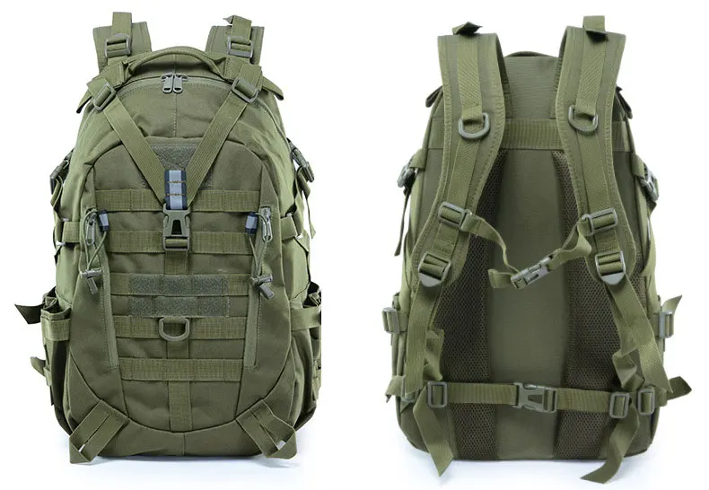 Военный Рюкзак Molle, Мужская армейская тактическая сумка, походный рюкзак для альпинизма, походный камуфляжный рюкзак для путешествий, Mochila Milita
