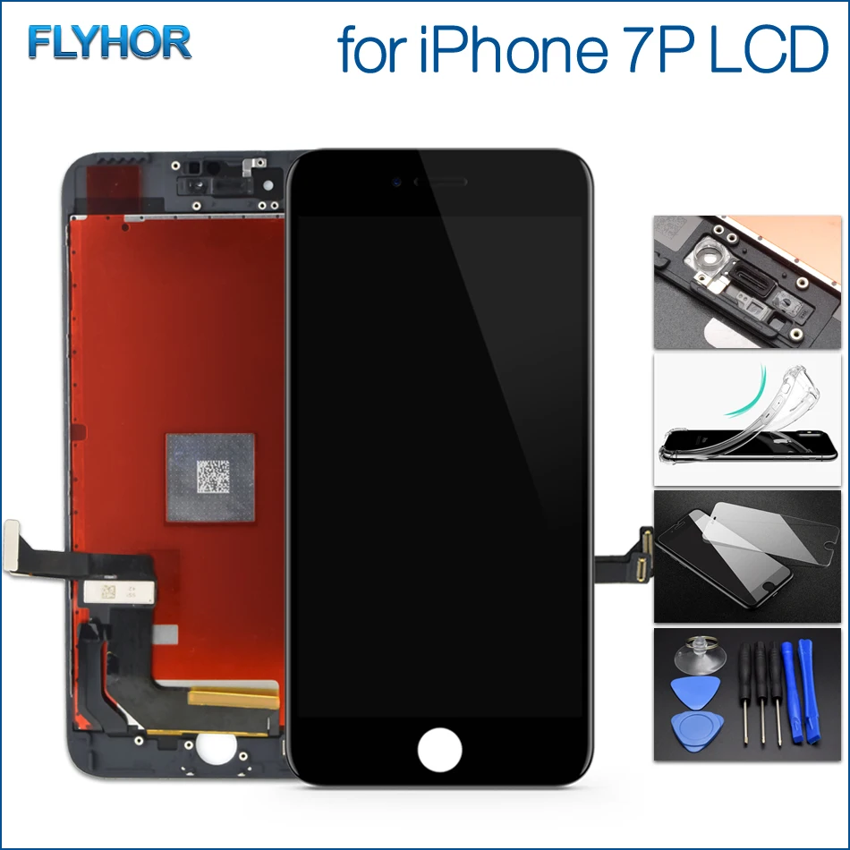 Для iPhone 7 P ЖК дисплей Экран и планшета Ремонт Замена для Дисплей 6 сборка без битых