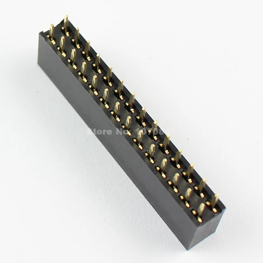20 штук 2 54 мм 2x14 Pin 28 контактный разъем PCB двойной прямой ряд заголовок полосы PH: 8 5