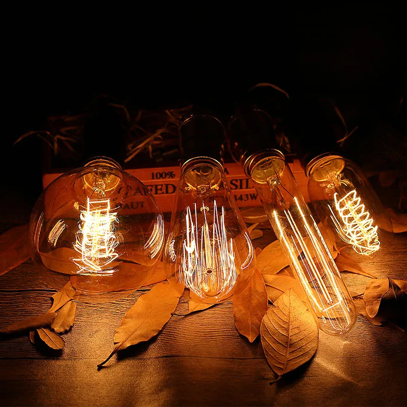 Лампа Эдисона Luminaria антикварная лампа бомбилья промышленная винтажная лампада