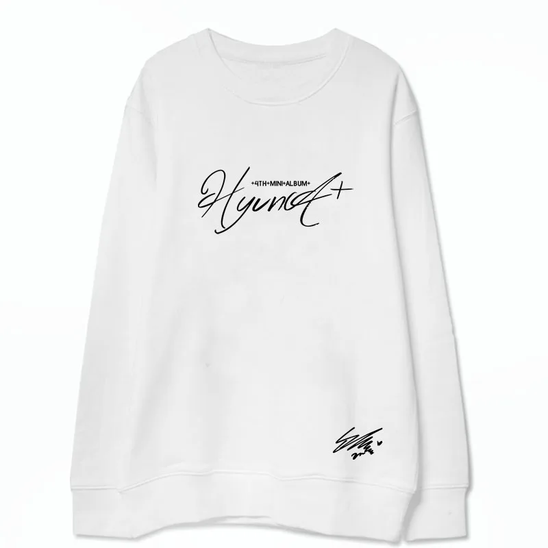 Толстовка с круглым вырезом принтом альбома a + 4 минуты|sweatshirt panda|sweatshirt ymcmbalbum coin |