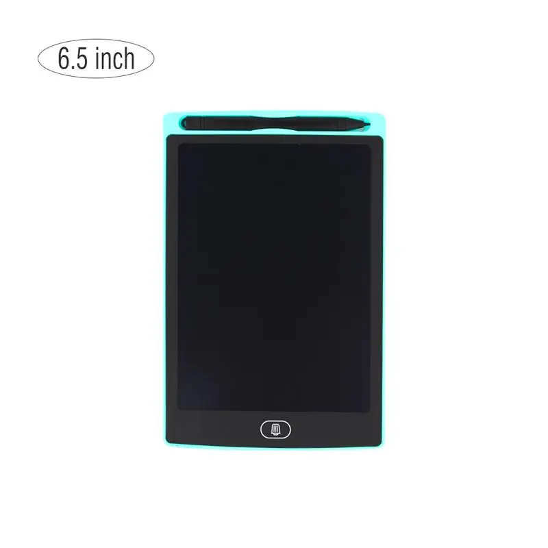 6.5 inch Детская ЖК-доска для рукописного ввода, маленькая доска для дома, немагнитная доска для рисования граффити, игрушки для рисования, 8,5 дюйма/6,5 дюйма - Цвет: 6.5 inch