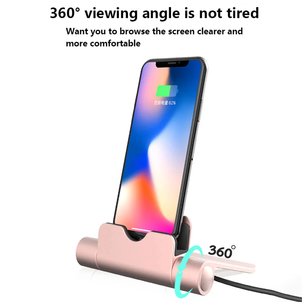 Зарядная Базовая док-станция для Samsung Huawei Xiaomi usb-кабель синхронизации подставка
