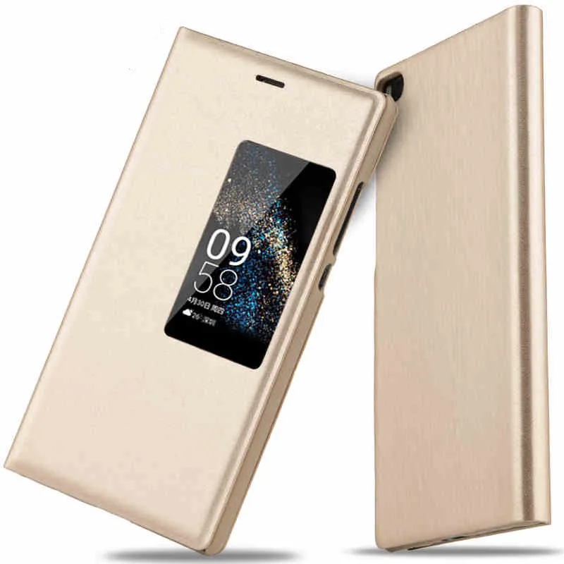 Huawei P8 кожаный чехол флип телефон Чехол Ascend Coque Para Капа для роскошный сумка