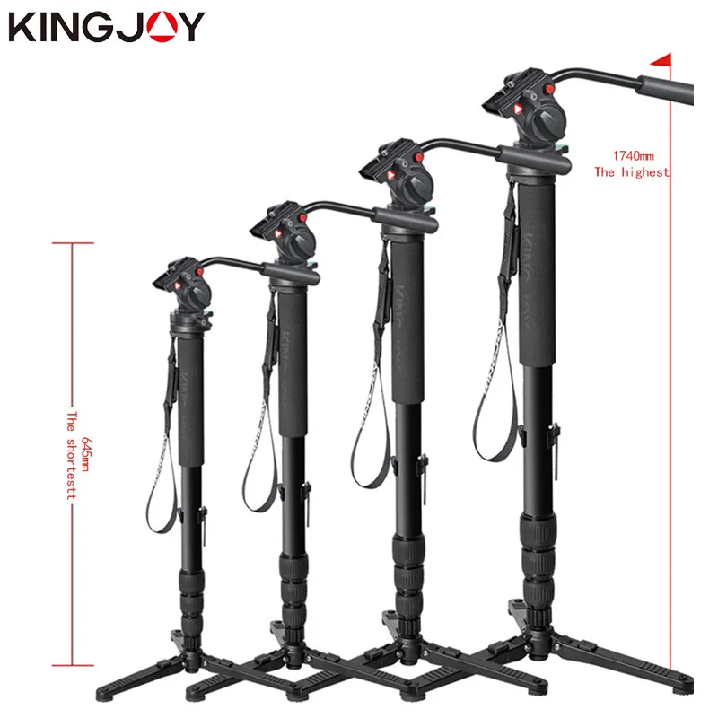 Kingjoy MP3008 + профессиональный монопод для Dslr всех моделей штатив камеры Гибкий SLR
