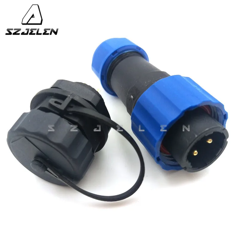 SD16TP-ZM IP67 2-контактный водонепроницаемый и пыленепроницаемый авиационный разъем