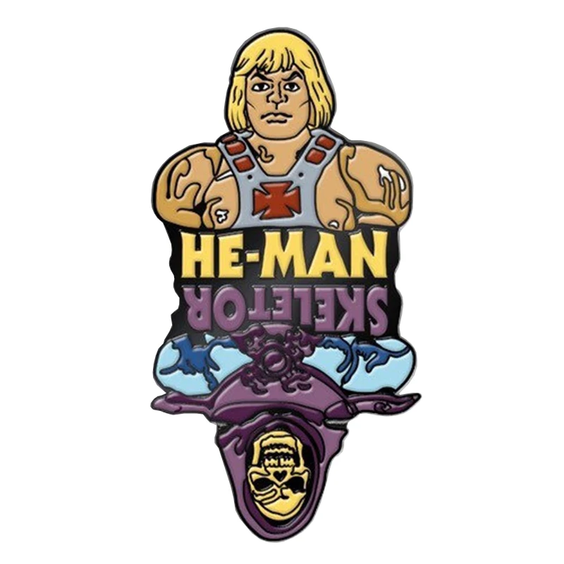 

Эмаль маг лацкан булавка ювелирные изделия значок MOTU