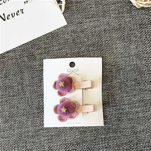 set 9 12 компл./лот Лидер продаж Детская одежда ручной работы волос Accessorires подсолнечника фрукты заколка в виде звезд Заколки для волос для девочек, повязка на голову - Цвет: set 9