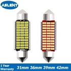 Суперъярсветильник лампа для чтения Canbus, 31363942 мм, C5WC10W, 4014SMD, 2 шт.