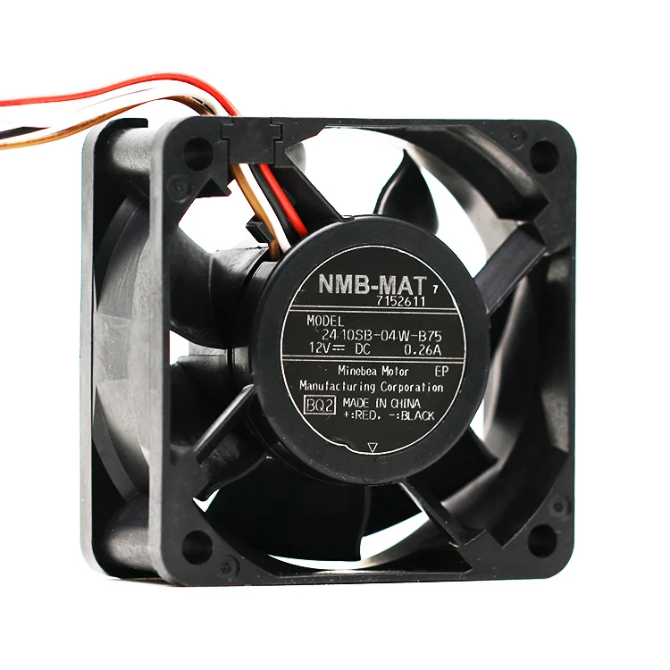Новый оригинальный вентилятор охлаждения для NMB 2410SB 04W B75 12 В 0 26a 60*60*25 мм 6MC 4 линии
