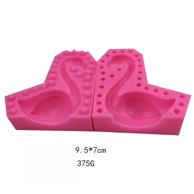 DIY в форме Фламинго помадка форма для торта шоколада формы для печенья 3D единорог вечерние печенье, выпечка Инструменты для украшения