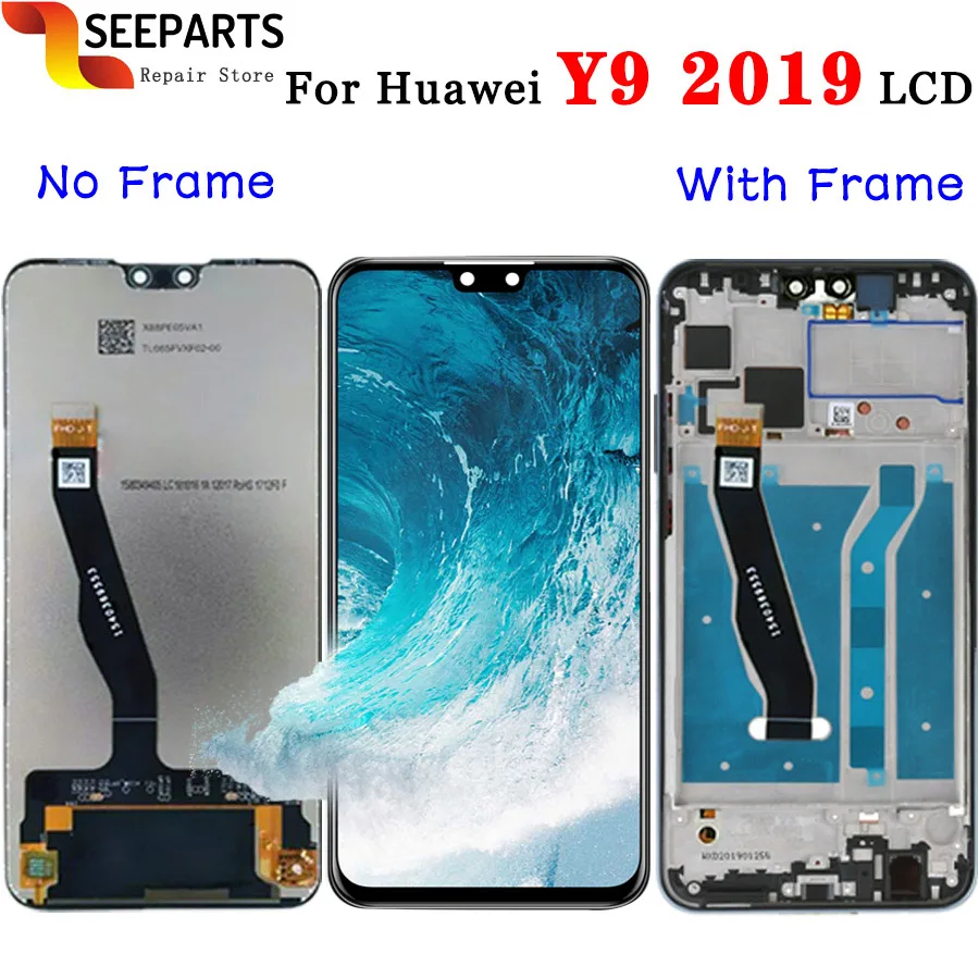 Для Huawei Y9 2019 ЖК дисплей сенсорный экран дигитайзер для сборки запасные части huawei